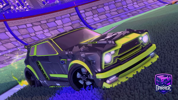 A Rocket League car design from Samee_990