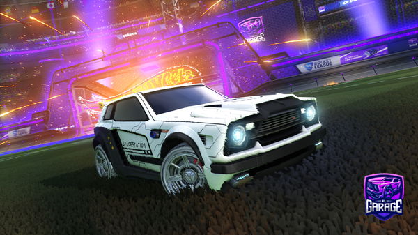 A Rocket League car design from FoxonGYG