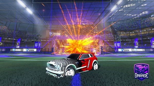 A Rocket League car design from BuckeyeOnStickz