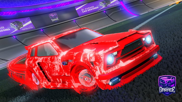 A Rocket League car design from rlplayer9191