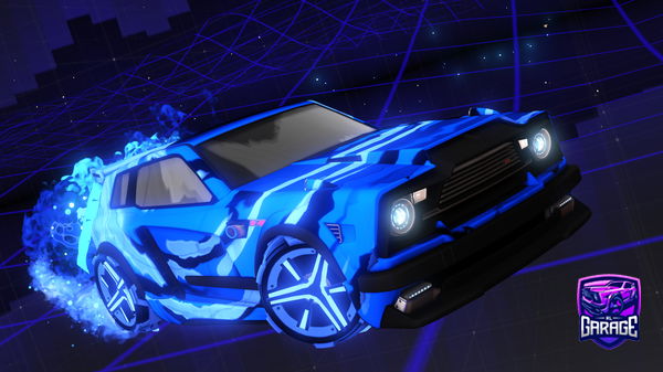 A Rocket League car design from SuperMommy