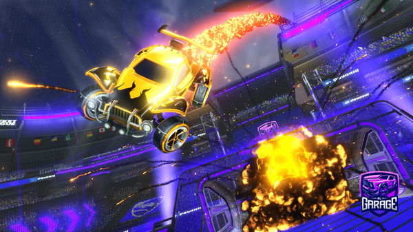 A Rocket League car design from Necrocss