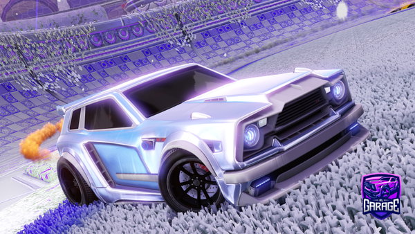 A Rocket League car design from MinzoGamer