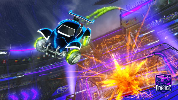 A Rocket League car design from BobbusTheBlobbus