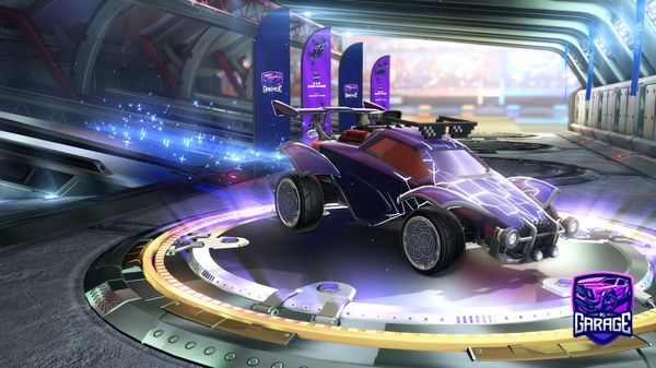 A Rocket League car design from Wwasteel_