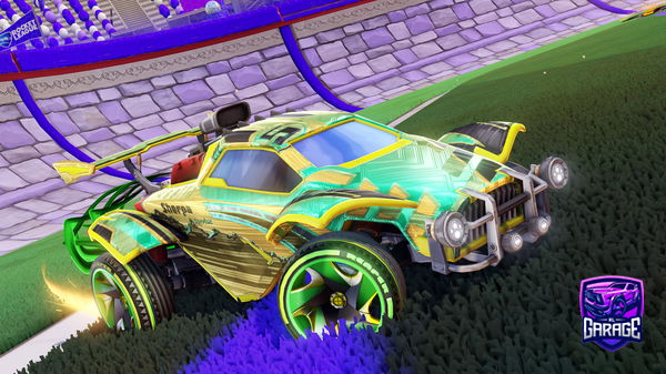 A Rocket League car design from Jennie9319