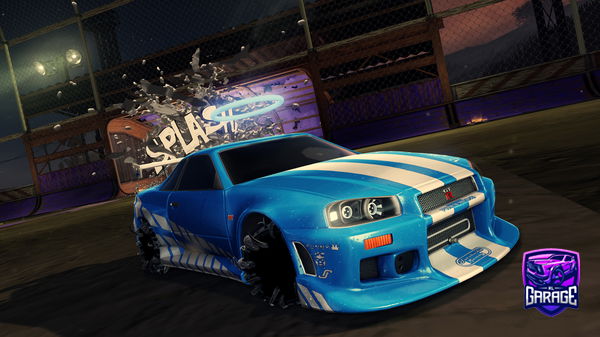 A Rocket League car design from gentoabualimail