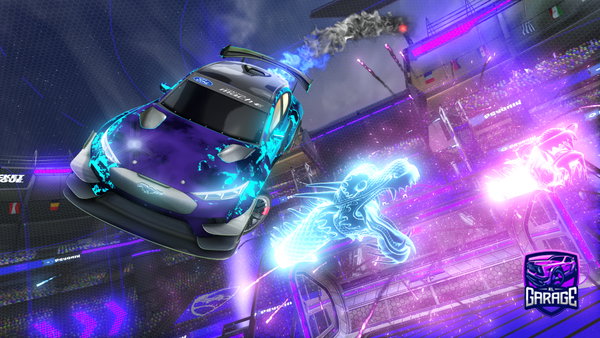 A Rocket League car design from messias745