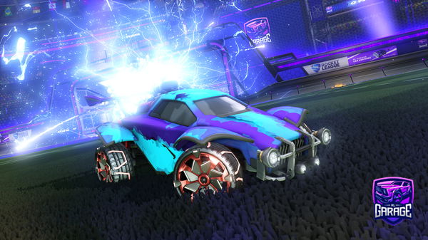 A Rocket League car design from Fixedfalcon