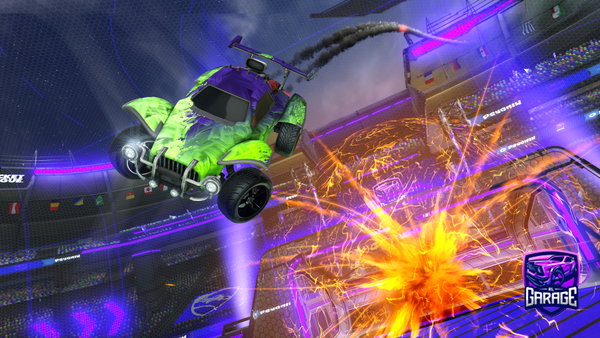 A Rocket League car design from FvriaSG
