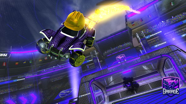 A Rocket League car design from anIcyDoge