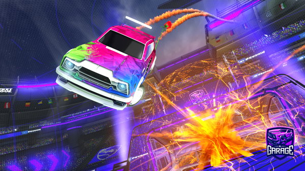 A Rocket League car design from Ant2on3