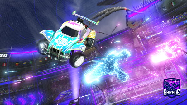 A Rocket League car design from JustLiza