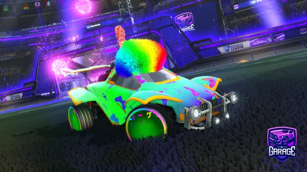 A Rocket League car design from CrashnSmash