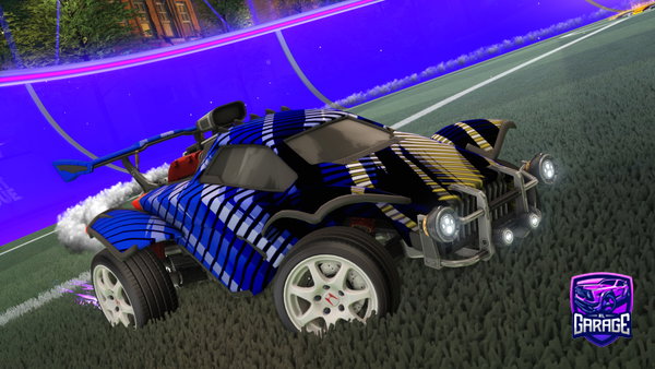 A Rocket League car design from GrogRiv