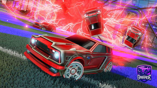 A Rocket League car design from Penfret