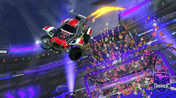 A Rocket League car design from XxHamzagamerxX95