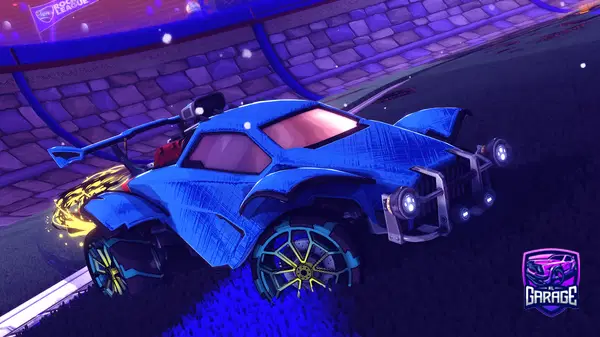 A Rocket League car design from LittleFangthe2nd