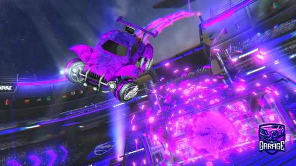 A Rocket League car design from TheBug75