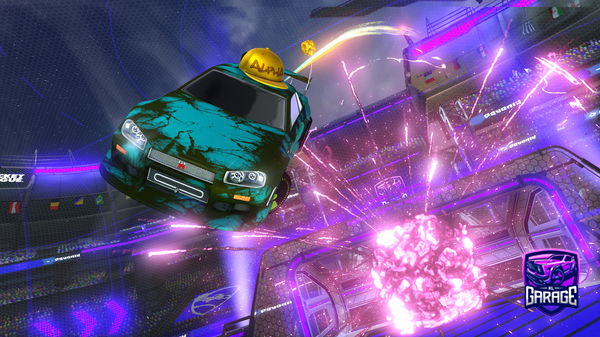 A Rocket League car design from Karolenkoo