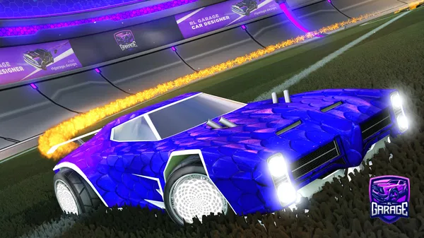 A Rocket League car design from RETROROOO