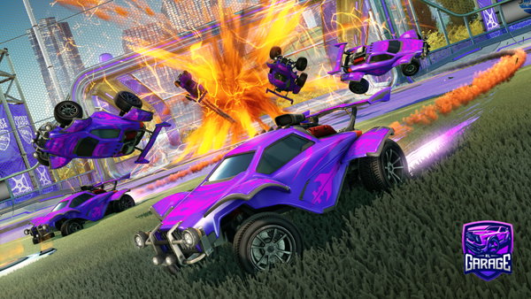 A Rocket League car design from Titchystitch36
