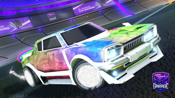 A Rocket League car design from glupi123