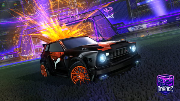 A Rocket League car design from benjittta