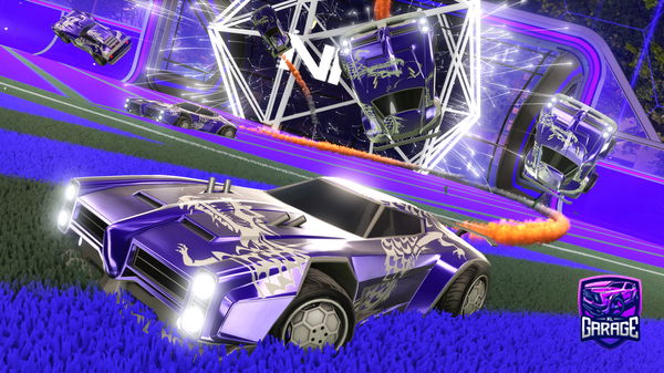 A Rocket League car design from Ryujin7k