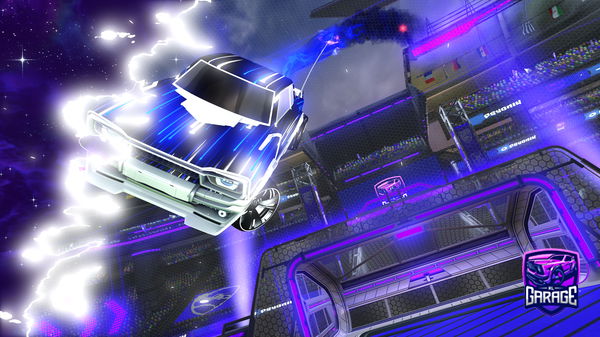 A Rocket League car design from Chugarson