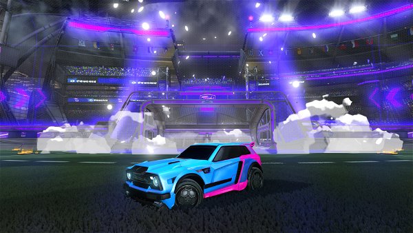 A Rocket League car design from Dwoody97