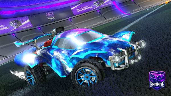 A Rocket League car design from RWJ