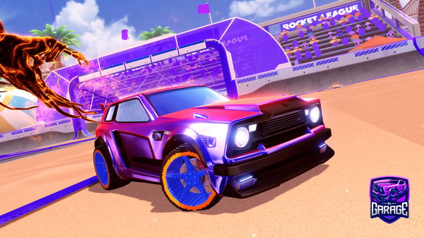 A Rocket League car design from PerkyPotter