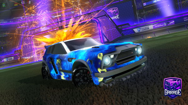 A Rocket League car design from DJRockSaul13