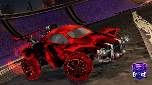 A Rocket League car design from Interstellar_Dragon