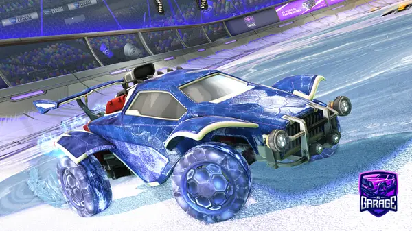 A Rocket League car design from CrspyChkn