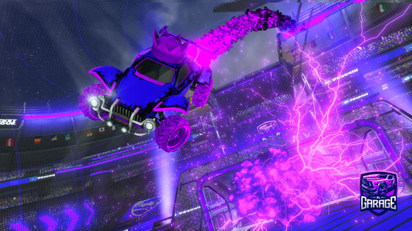 A Rocket League car design from Bul3wd