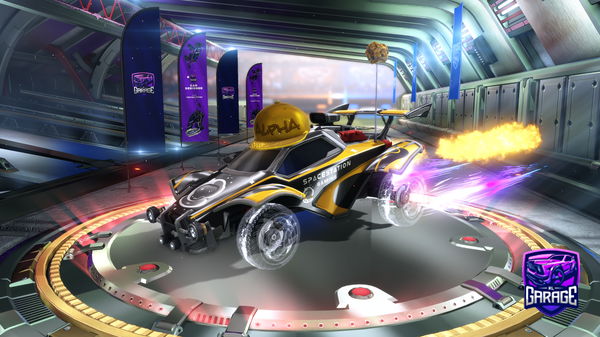 A Rocket League car design from HUMBLE3103