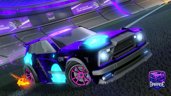 A Rocket League car design from HyperSonic07
