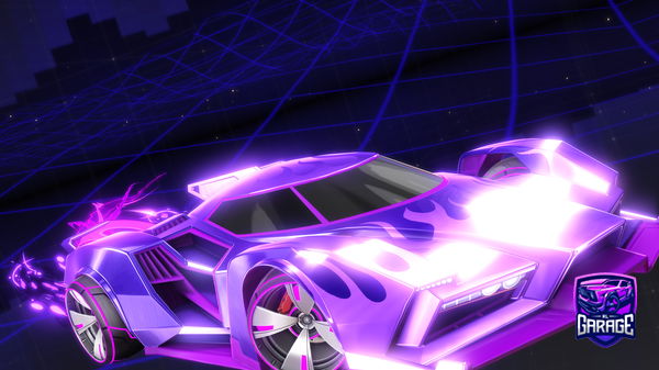 A Rocket League car design from ZielCzerv