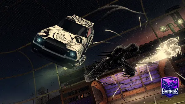 A Rocket League car design from glrm