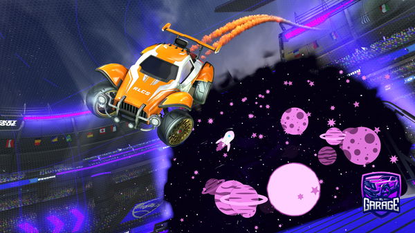 A Rocket League car design from Vekkugo