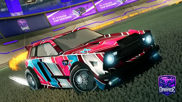 A Rocket League car design from Raimix