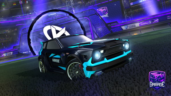 A Rocket League car design from OO7_Gaming
