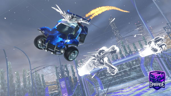 A Rocket League car design from Kylo-