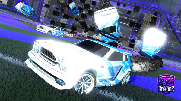 A Rocket League car design from aurelien49