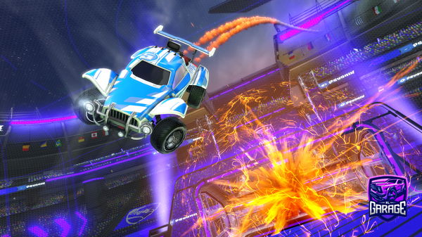 A Rocket League car design from jellyflood