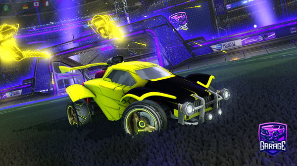 A Rocket League car design from YuriBSK