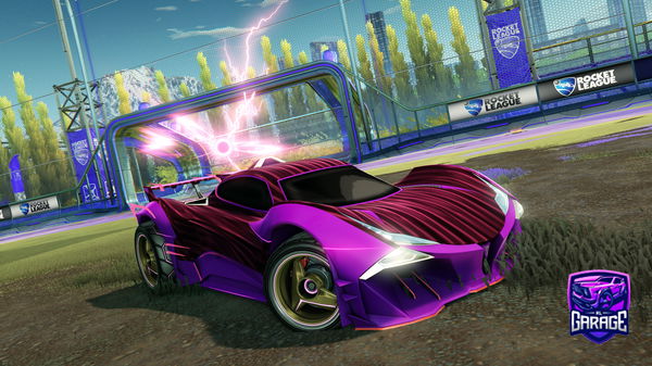 A Rocket League car design from SilvxrF0x