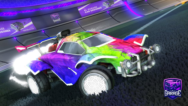 A Rocket League car design from Donnerflame4683